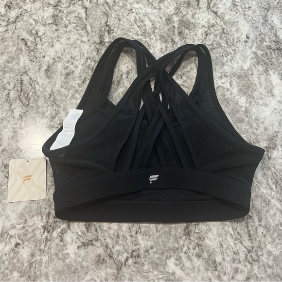 Fabletics sports bra size XS Faye high impact black NEW NWT - Picture 7 of 9
